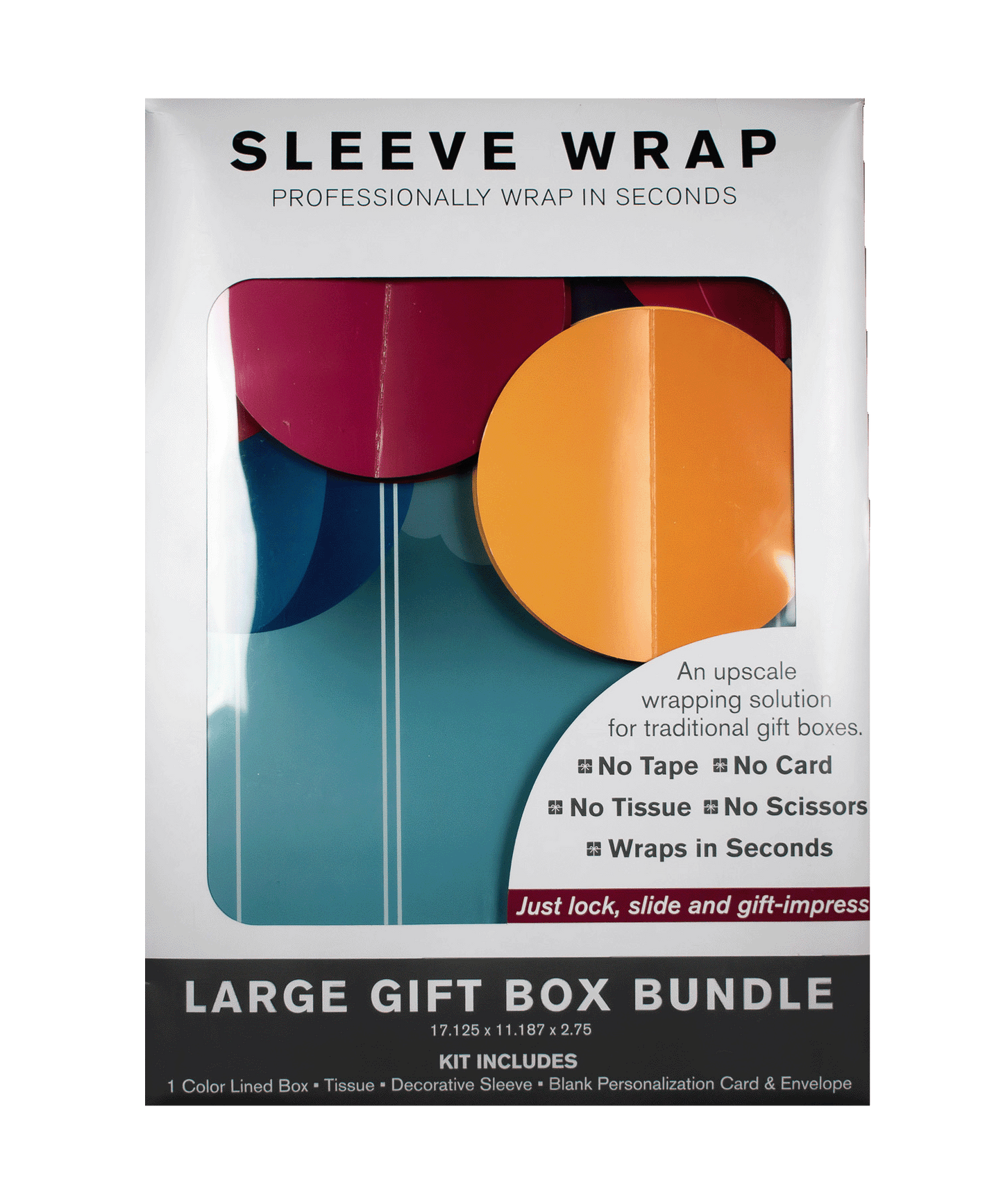 MARQD Sleeve packaging with pop out colorful balloons.