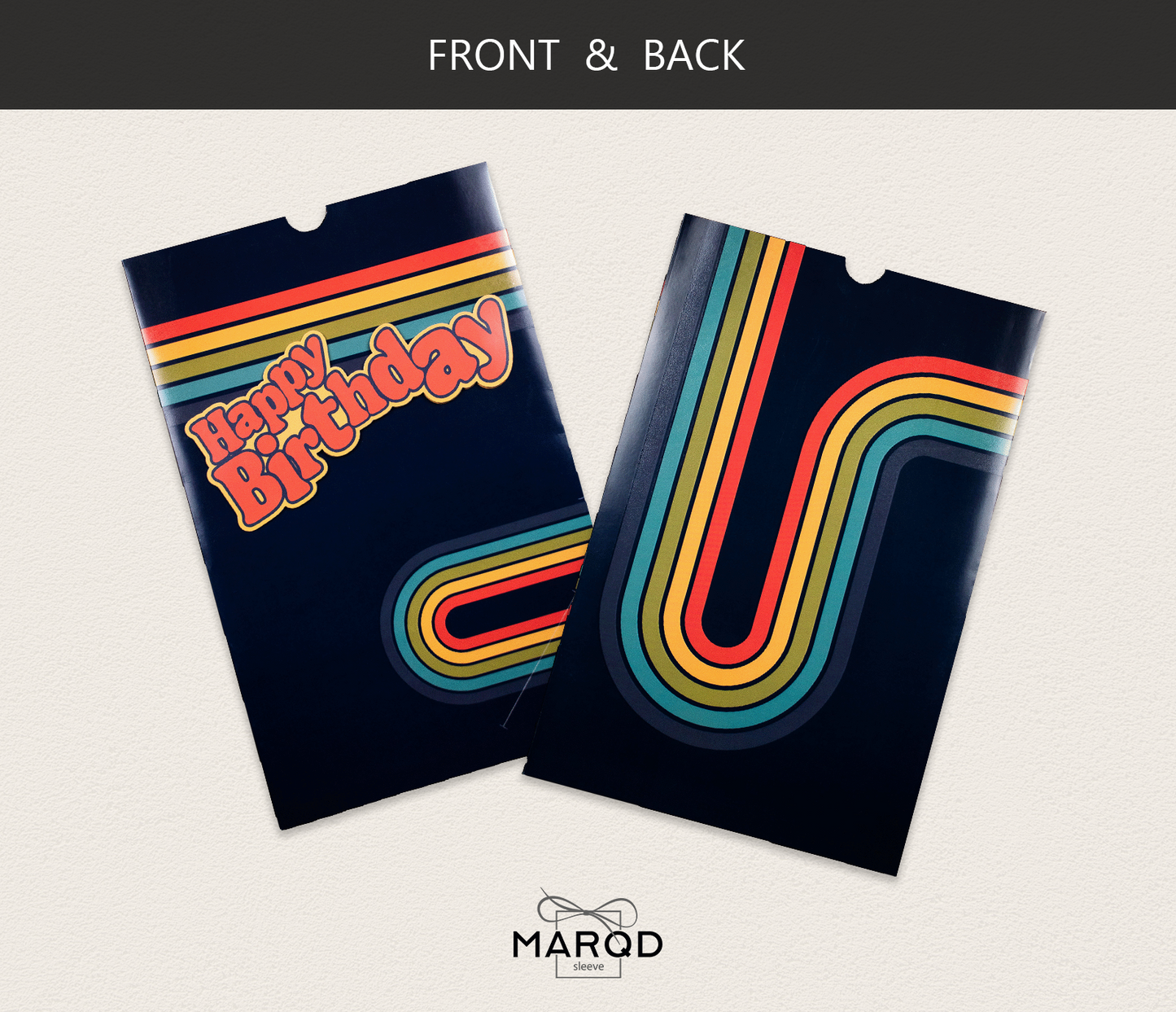 Birthday Retro Sleeve